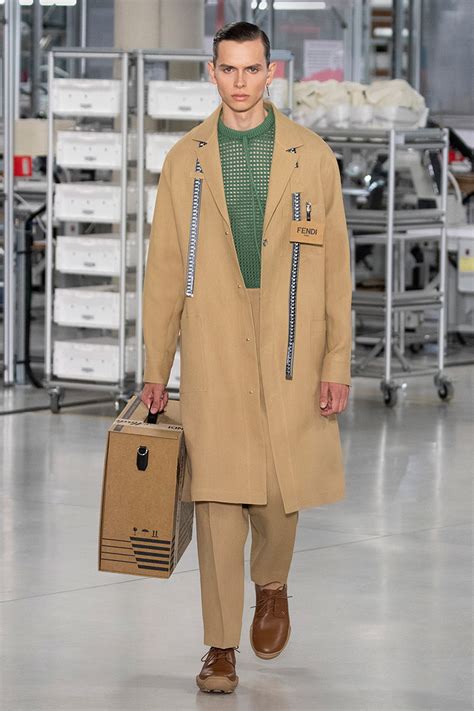 fendi men's wool coat|Fendi outfit men.